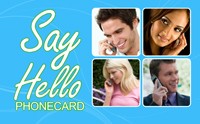 Say Hello phone card