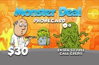 Monster Deal Phone Card $30