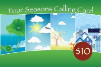 Four Seasons Phone Card $10