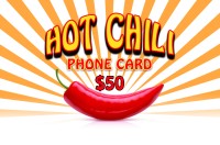 Hot Chili Phonecard $50